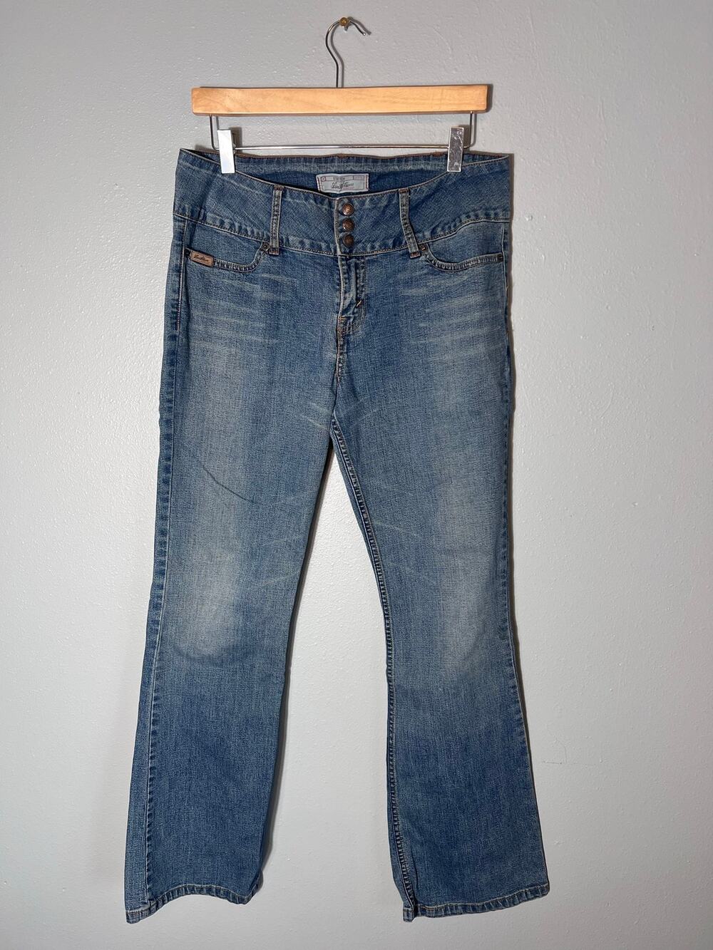 Vintage Levi’s Low Rise Stretch Sz 10 Women’s Y2K 90s Thick Waistband Western